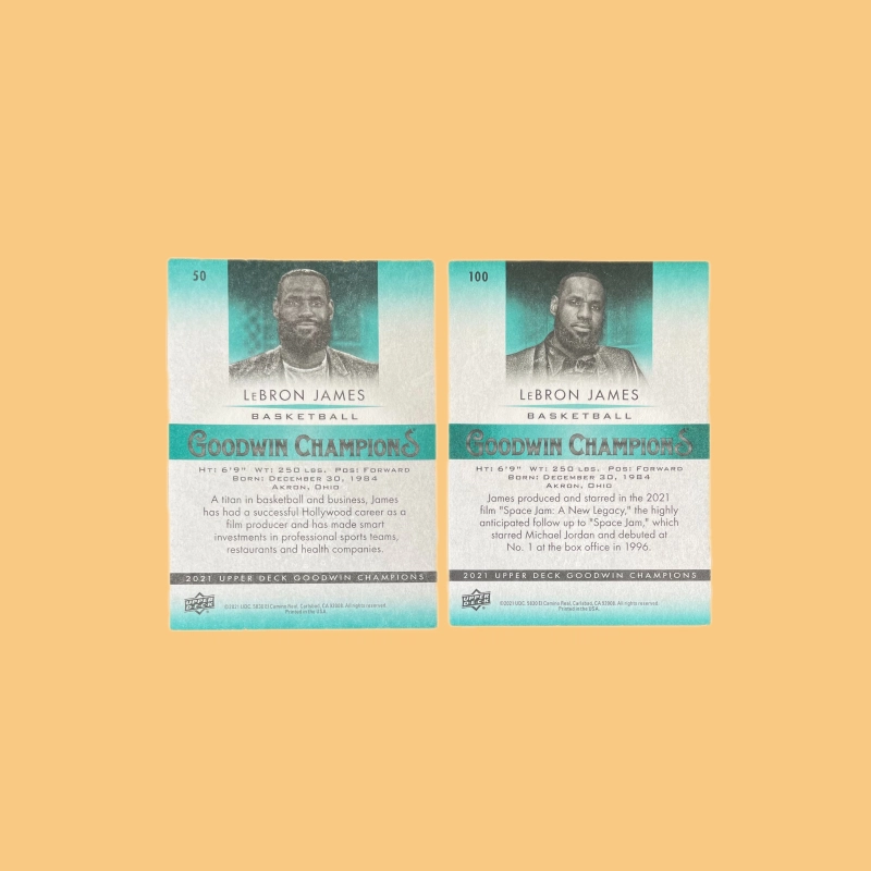 UPPER DECK 2021 goodwin