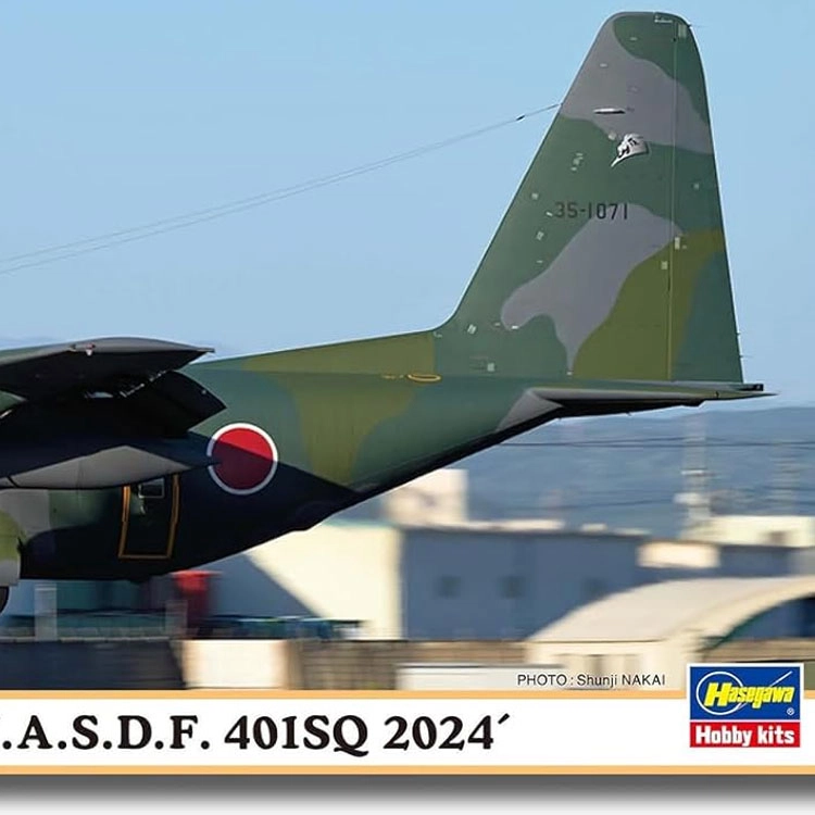 Hasegawa 1200 C-130H Hercury's 401SQ 2024 10862 ()