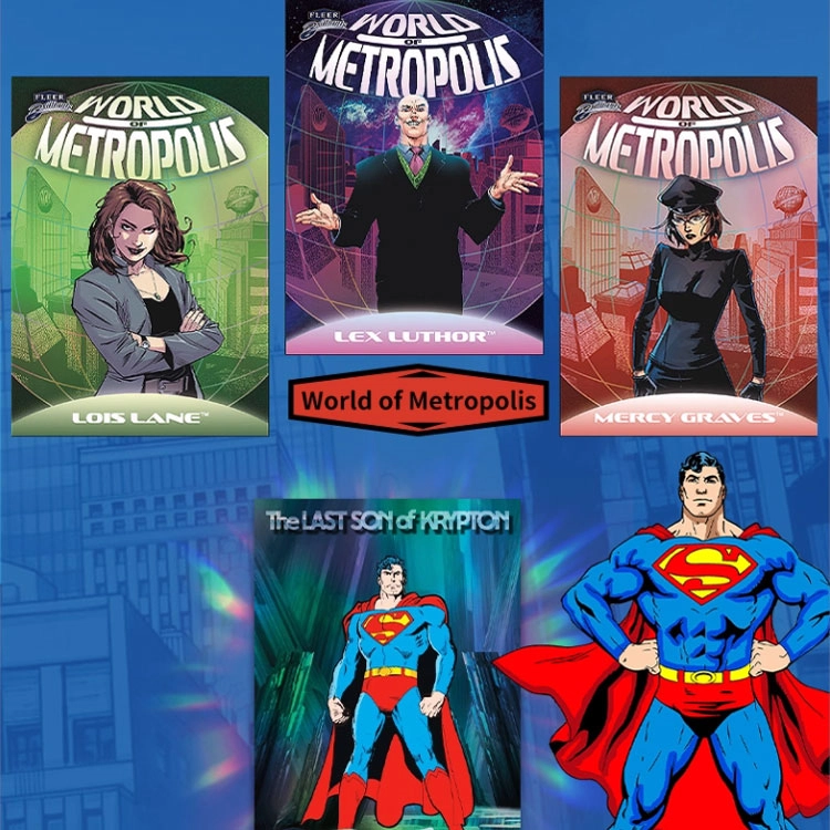 UPPER DECK Fleer Brilliants Superman Mega IP