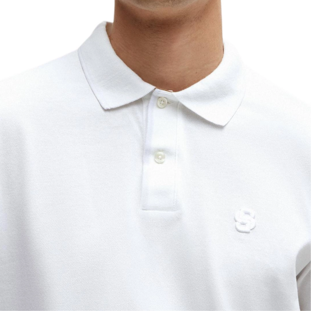 HUGO BOSS Mercerised-Cotton Polo Shirt PoloPolo