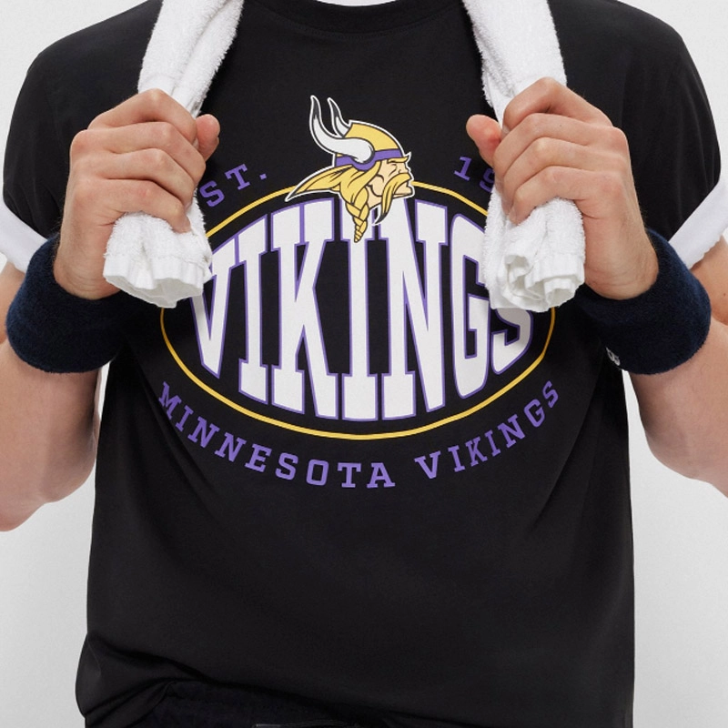 HUGO BOSS x NFL Stretch-Cotton T-Shirt With Collaborative Branding T