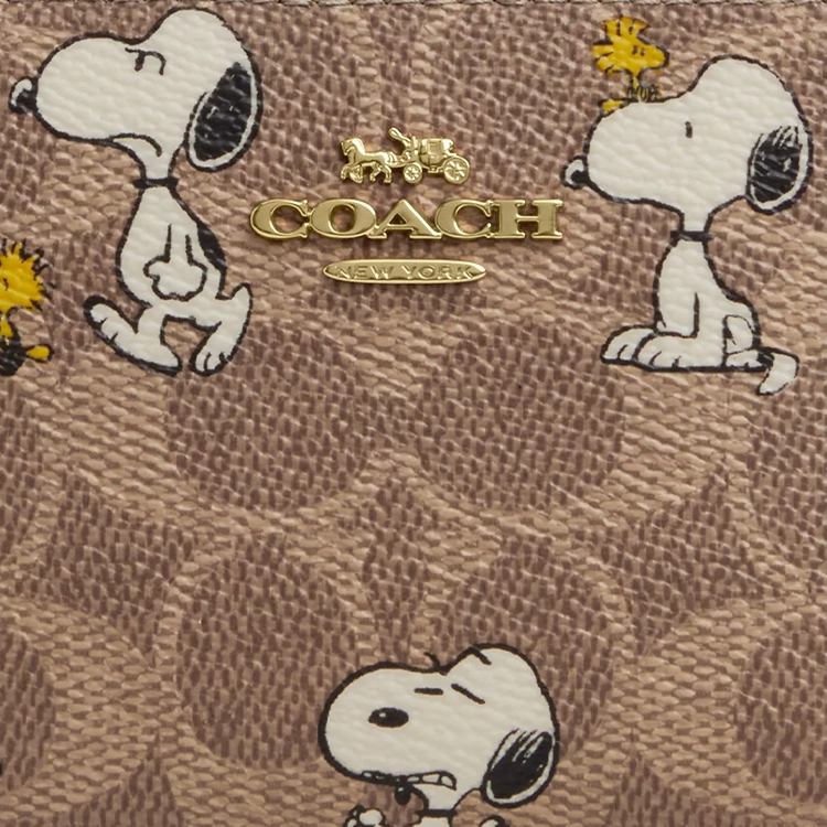 COACH x PEANUTS Snap Wallet 10