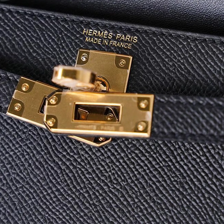 HERMES Mini Kelly Epsom Noir