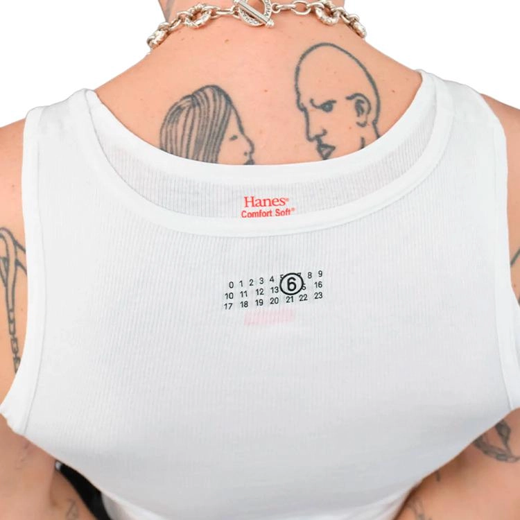 Supreme x MM6 Maison Margiela SS24 WEEK7 TAGLESS TANK TOP