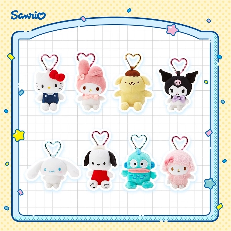 Sanrio Hello Kitty 3.5cm4cm4.5cm5cm5.5cm6cm6.5cm7cm