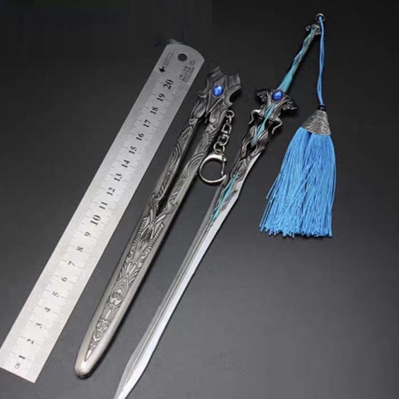 吉砖 宝剑兵器七杀剑 未开刃 成品模型