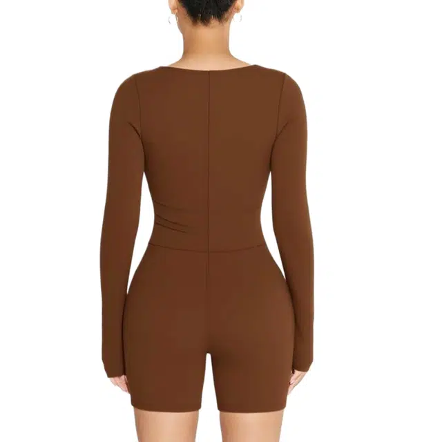 NAKED WARDROBE Scoop Me Up Romper NW