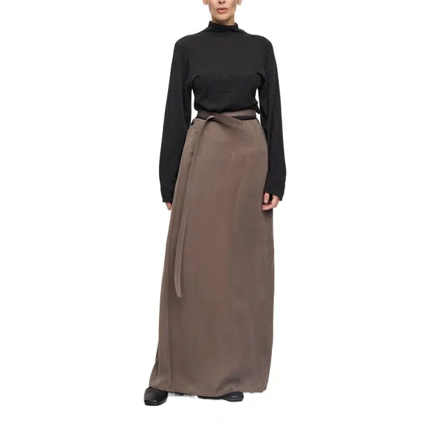 RUOHAN AW25 MUD LUMI SKIRT