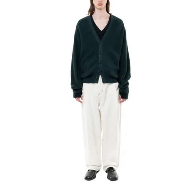 BESLOW LOW GAUGE BULKY SHORT CARDIGAN