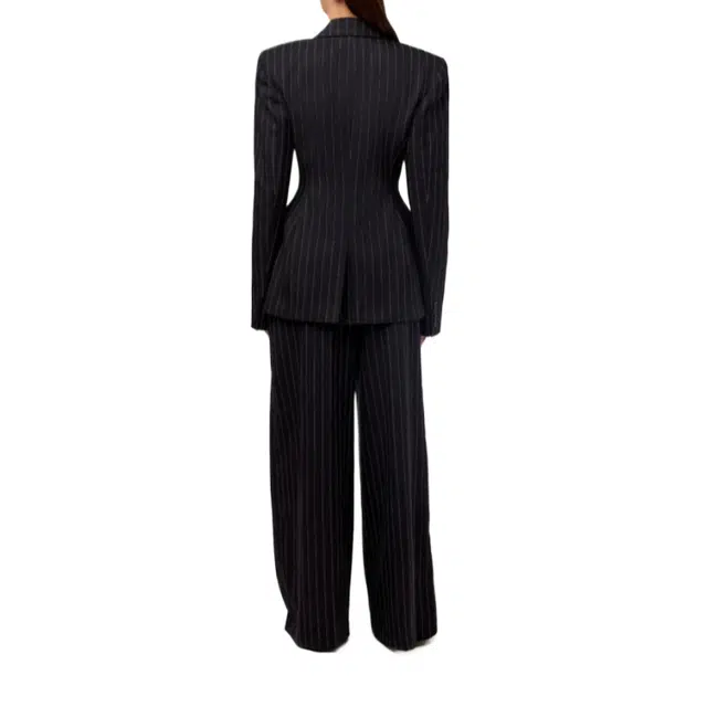 NAKED WARDROBE Pinstripe Suited Blazer Suiting