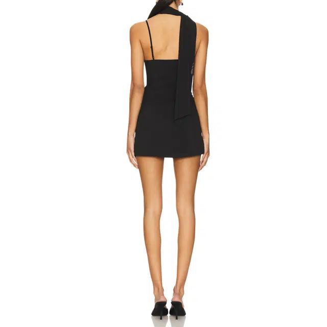 SUPERDOWN Beatrice Drape mini dress