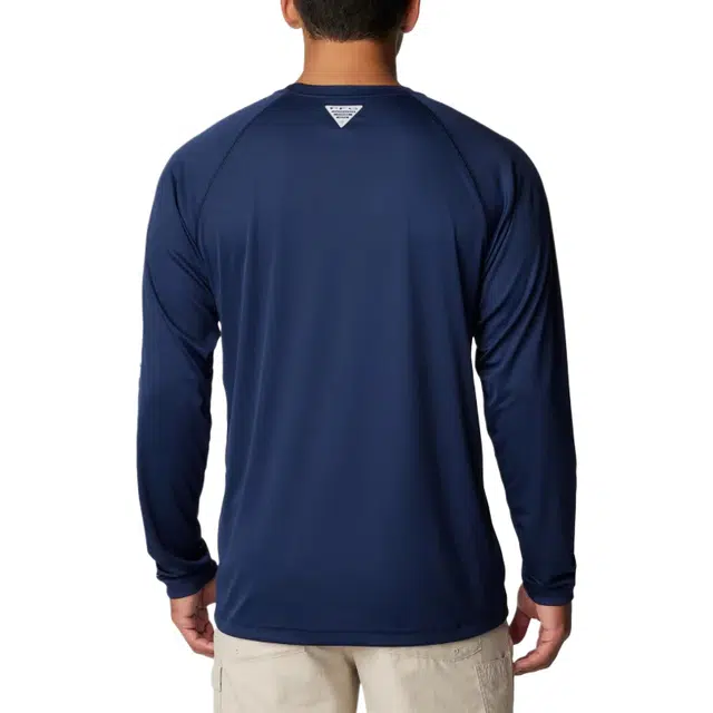 Columbia Collegiate PFGPFG Terminal Tackle Long Sleeve Shirt - North Carolina