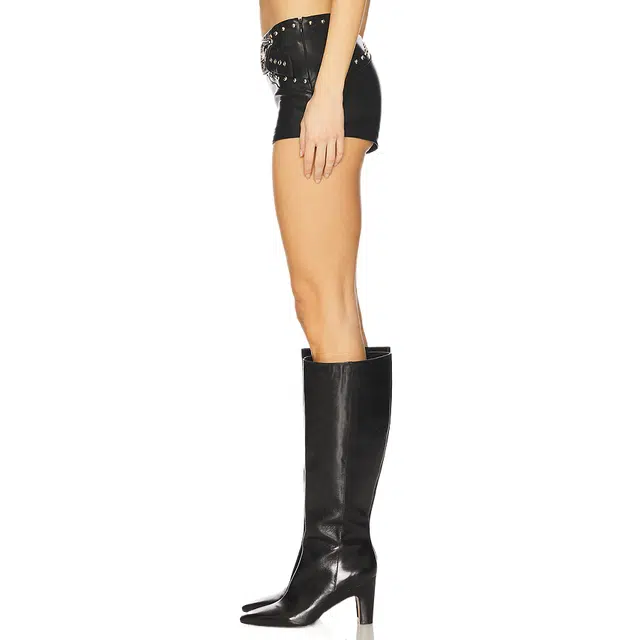 SUPERDOWN Melisa Faux Leather Short