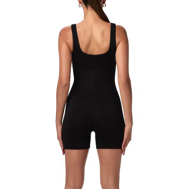 NAKED WARDROBE Scooped Tank Romper NWLegacy