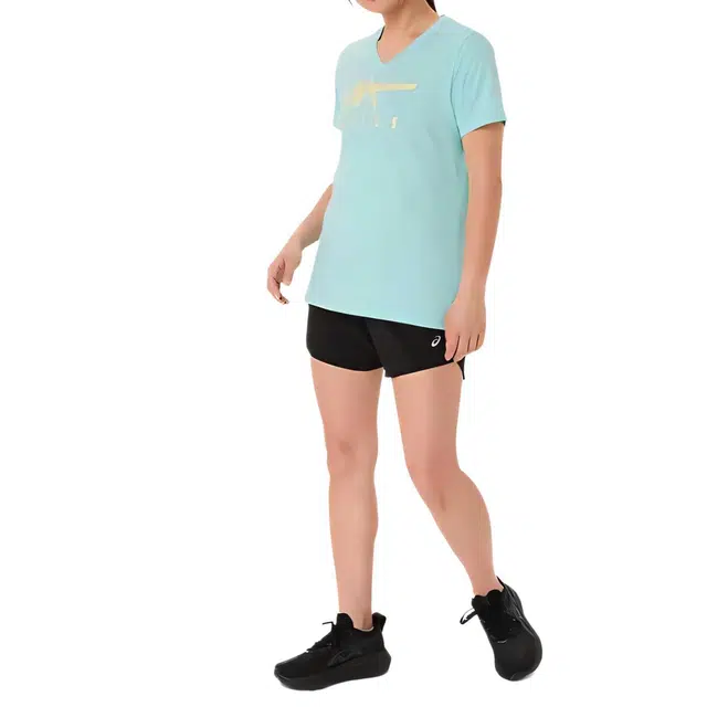 Asics STRIPES V-NECK T