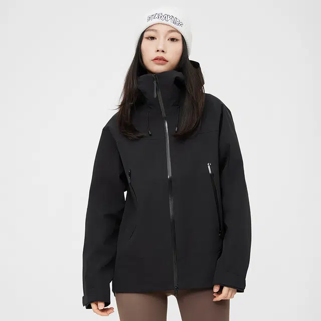 金盾 春秋冬单层全热封可加内胆宽松夹克 男女同款