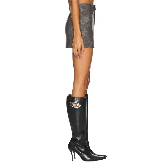 SUPERDOWN Faux Leather Skirt Minta