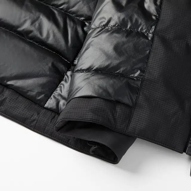 比音勒芬 拼色连帽百搭羽绒服 男款