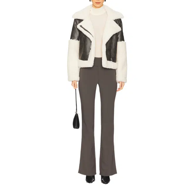 SUPERDOWN Ximena faux fur jacket