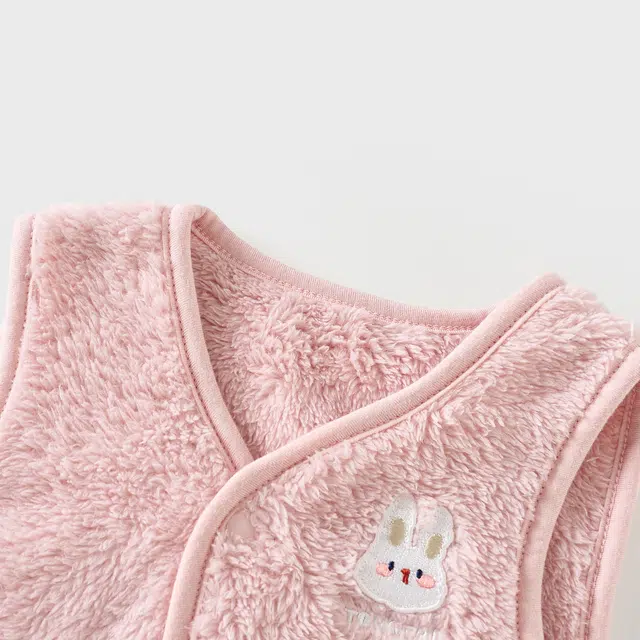 童泰马甲 春秋季宝宝衣服儿童休闲外出上衣男童女童绒马夹坎肩 婴幼童