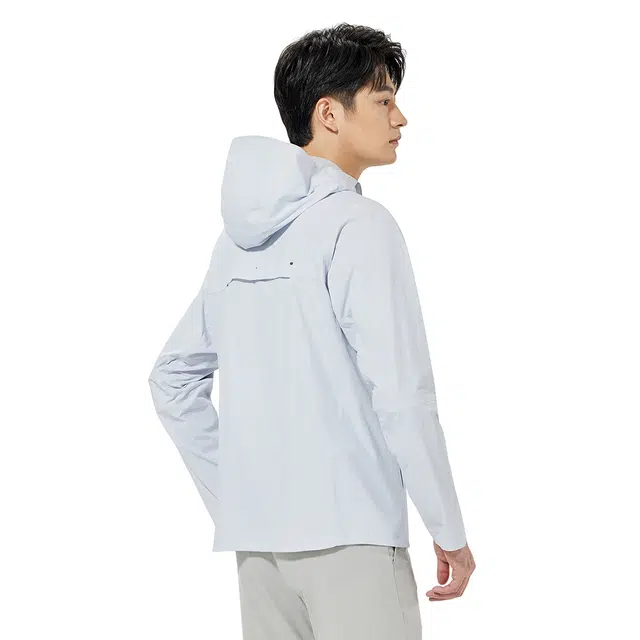 利郎 时尚都市简约连帽休闲百搭款轻薄防晒服 男款