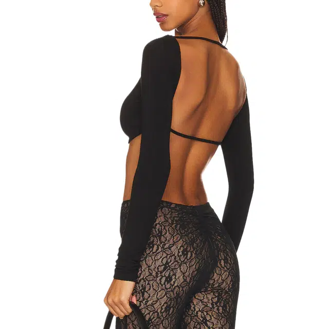 SUPERDOWN Ravin Crop Top