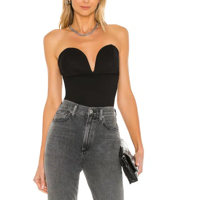 SUPERDOWN Gianna Sweetheart bodysuit