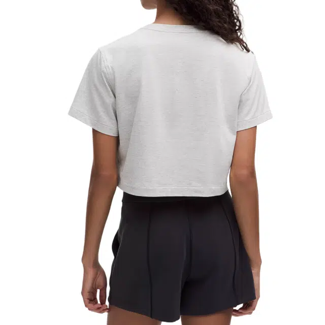 lululemon All YoursOrganic Cotton T Heathered Core Ultra Light Grey