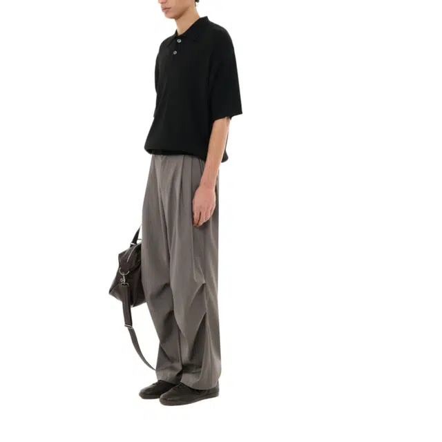 BESLOW FINE KNIT POLO SHIRTS Polo