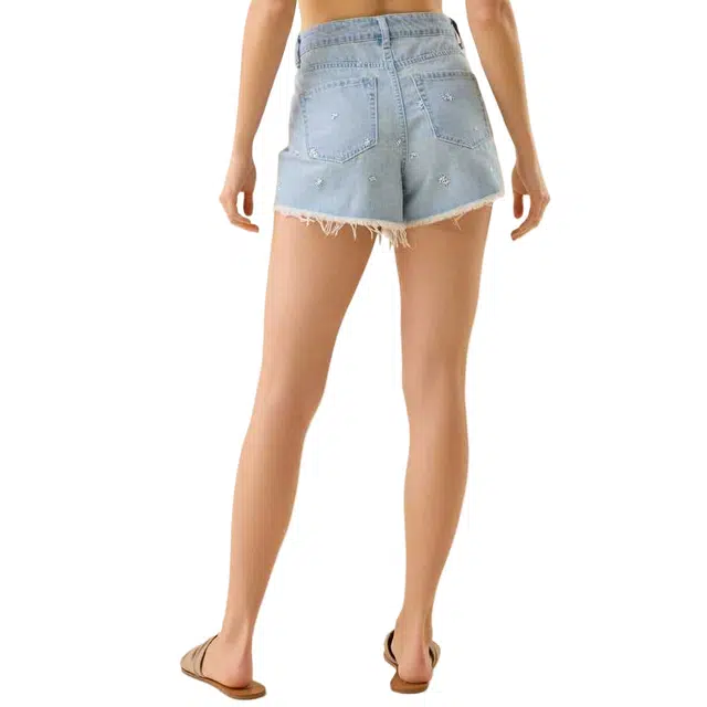 ALTAR'D STATE Elyse High Rise Denim Shorts