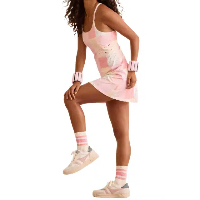 ALTAR'D STATE Resilient Patchwork Athletic Dress