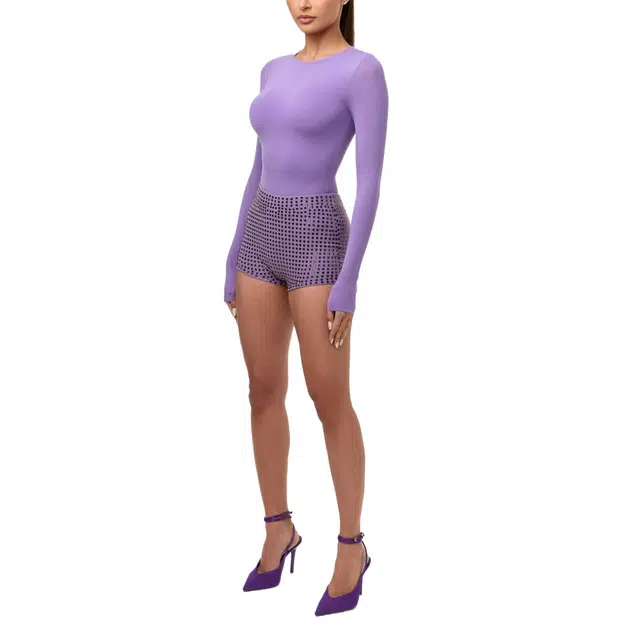 NAKED WARDROBE Crystal Hot Pants