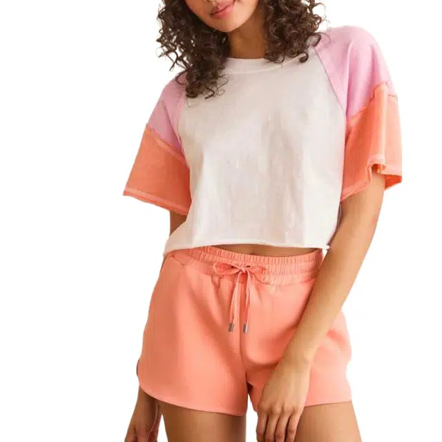 ALTAR'D STATE Ace Color Block T