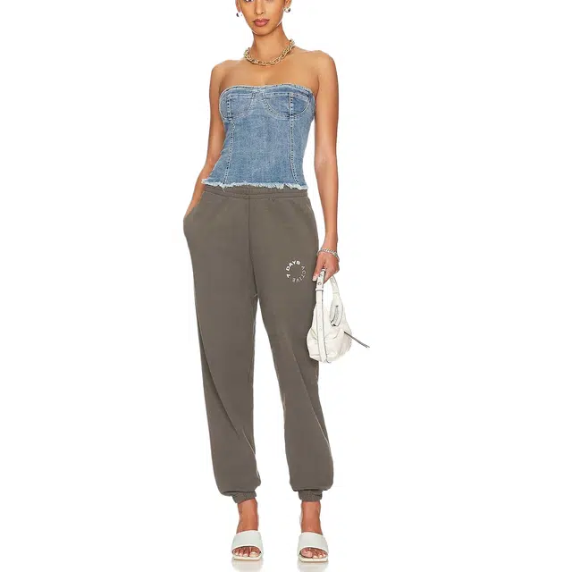 SUPERDOWN Desa Crop Bustier Top
