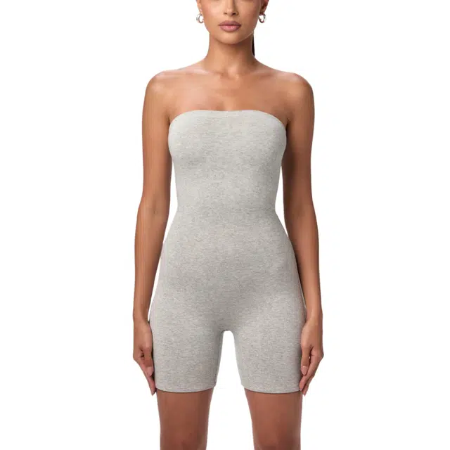 NAKED WARDROBE Tube Romper NW