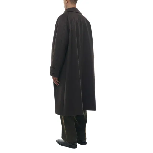 BESLOW OVERSIZED CASHMERE BALMACAAN COAT