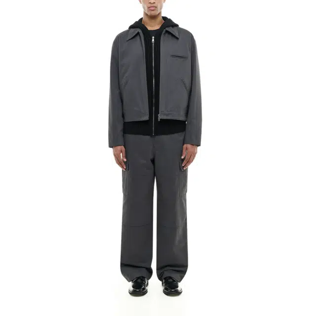 BESLOW COTTON TWILL CARGO PANTS