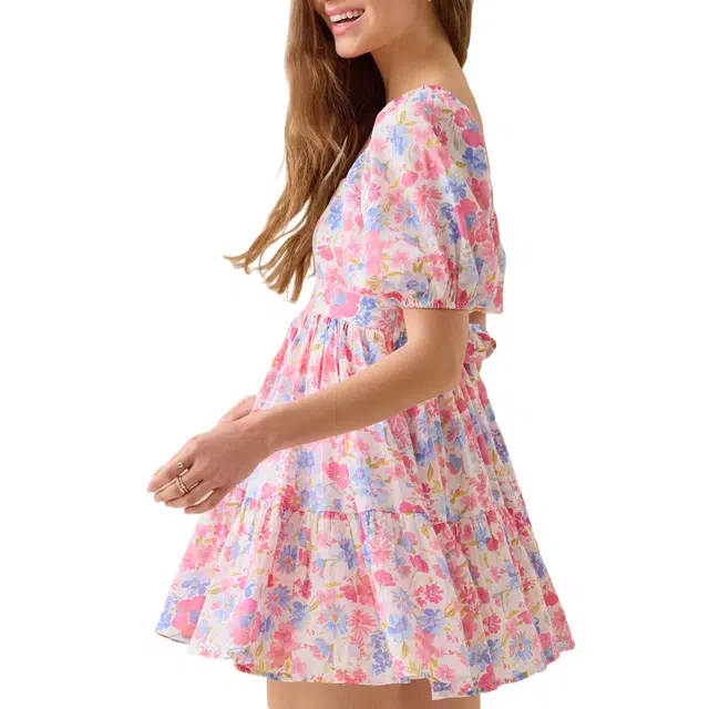 ALTAR'D STATE Floral Mini Dress