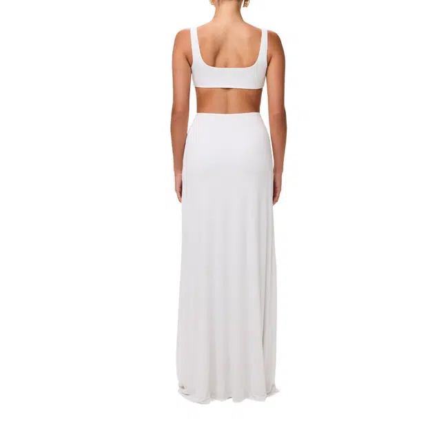NAKED WARDROBE Flare Maxi Dress