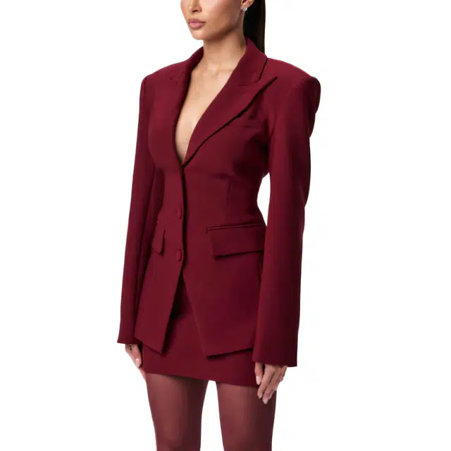 NAKED WARDROBE Power Shoulder Blazer Suiting
