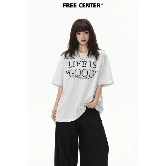 FREE CENTER tee T