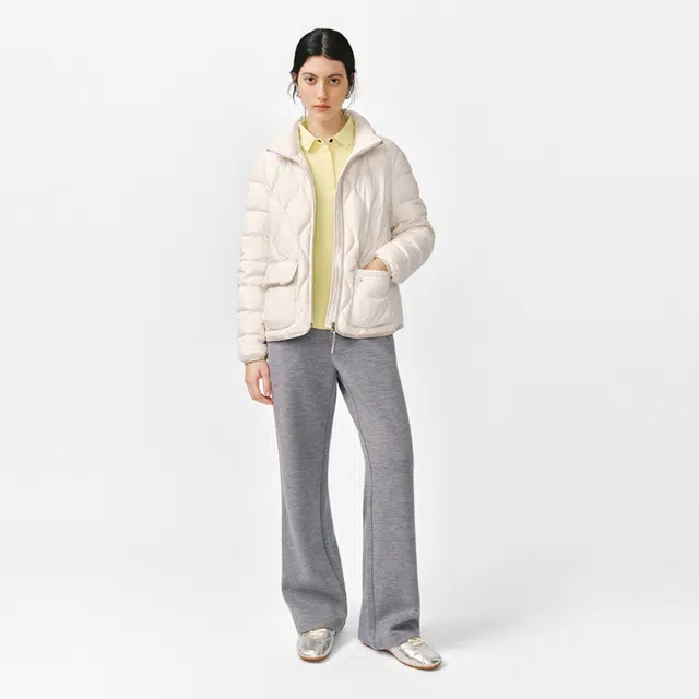 比音勒芬 长袖立领休闲简约羽绒服 女款