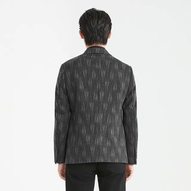 利郎 时尚都市保暖绵羊毛秋季大衣 男款