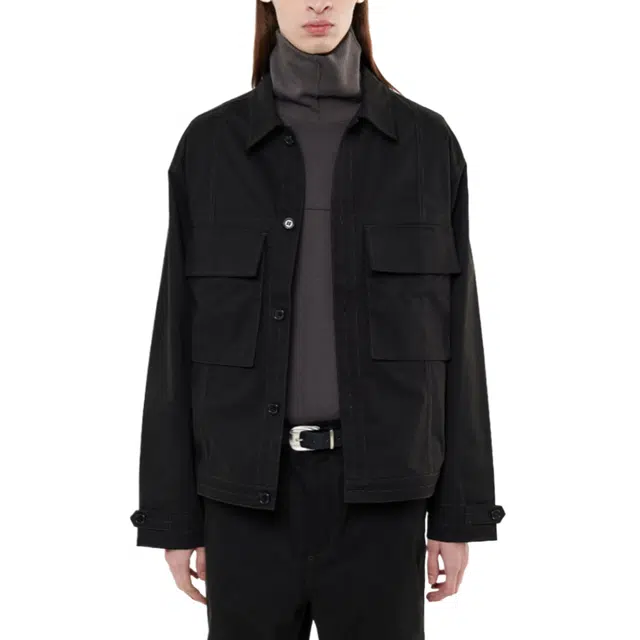 BESLOW MILITARY BIG POCKET COTTON JACKET