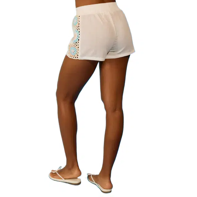 ALTAR'D STATE Solene Crochet Shorts