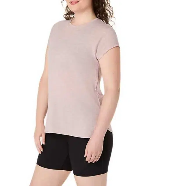 Asics WOMEN'S HEATHER CREWNECK T