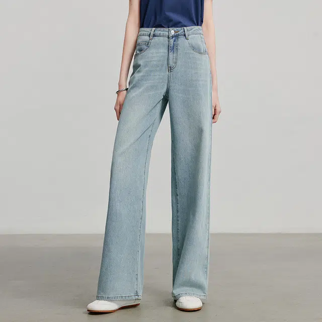 初语 遮肉显瘦百搭牛仔裤 女款