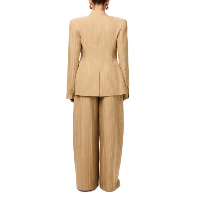NAKED WARDROBE Pinstripe Suited Blazer