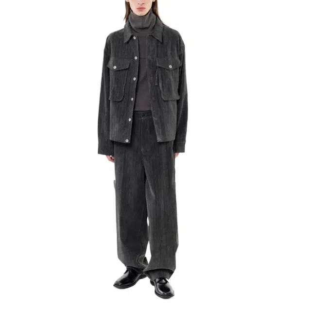 BESLOW VINTAGE WASHED CORDUROY JACKET WASHED