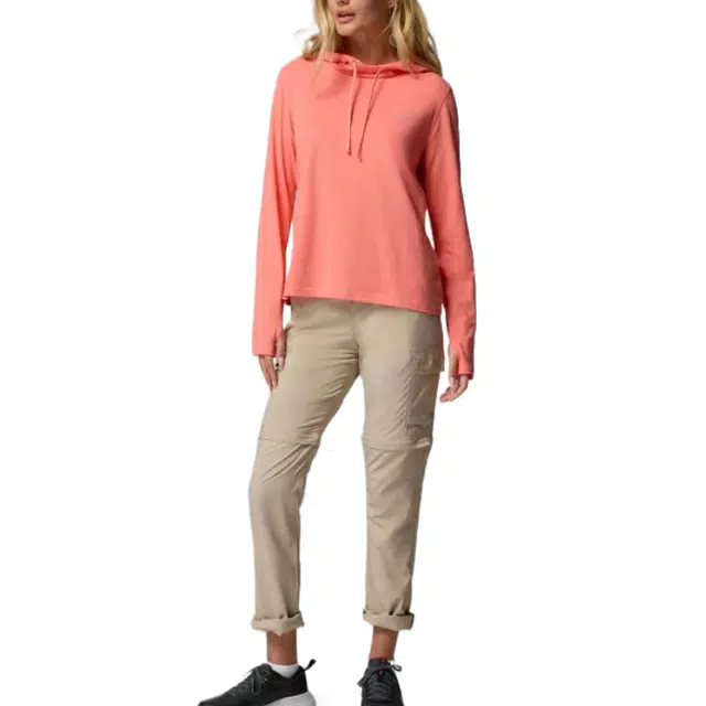 Columbia Sun Trek Omni-Shade Omni-Wick Polyester Cotton Lycra Elastane